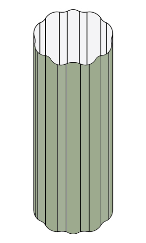 Kynar Aluminum - Corrugated