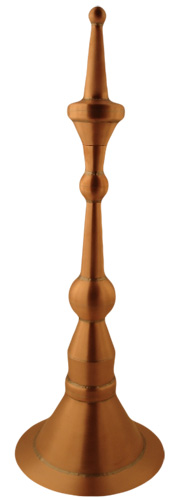 copper stamen roof finial