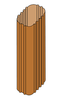 Copper - Corrugated
