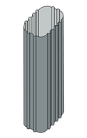 Freedom Gray Copper - Corrugated