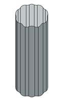 Freedom Gray Copper - Corrugated