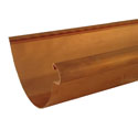 Half Round Copper And Lead Coated Copper Gutter