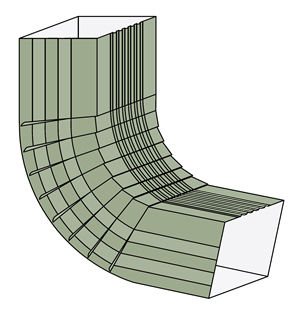 Aluminum A - Corrugated