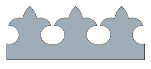 Fleur-de-Lis - Large