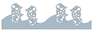 Seahorse - Large