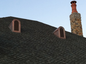 copper arched dormer vent installed