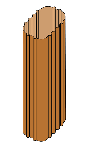 corrugated copper elbow old world distributors