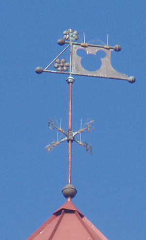 weathervane design from the grand floridian