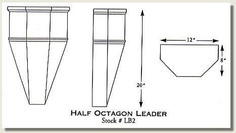 leader box half octagon