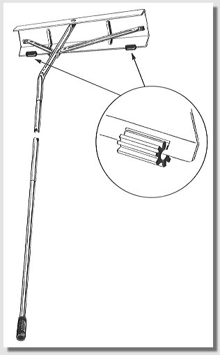 Roof Snow Rake Drawing