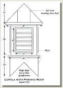 Pyramid Cupola Shop Drawing