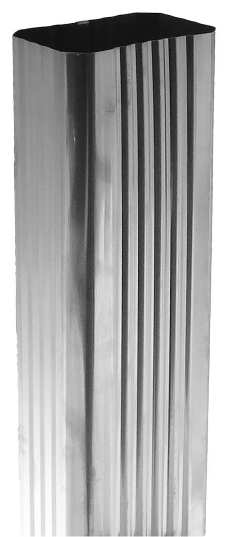 Corrugated downspout