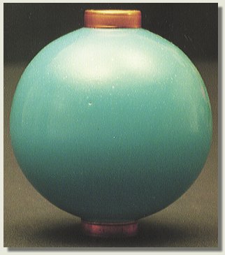 Glass Ball Opque Light Blue