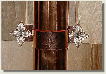 Casted Bloosom Downspout Ornament