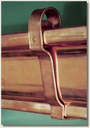 Rolled Bar Stock Copper Facsia Bracket