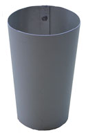 rain chain tapered outlet
