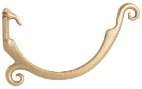 double open curl fascia bracket