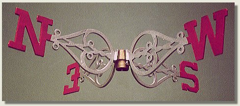 Cast Aluminum Compass Points