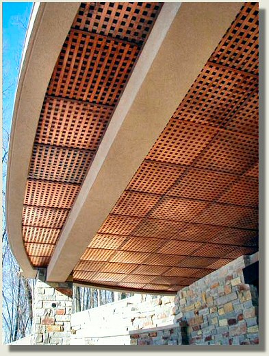 Copper Ceiling Tile