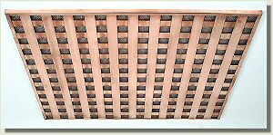 copper ceiling tile