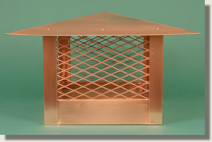copper chimnet flue cap