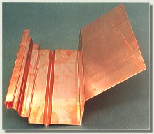 Custom Copper Gutter