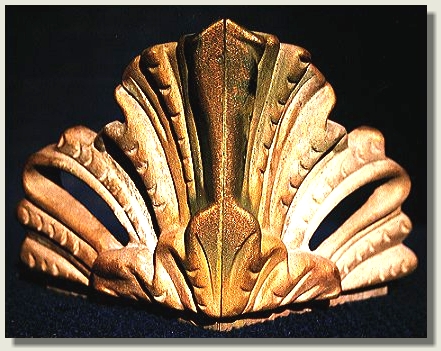 Solid Brass Rain Deflector 