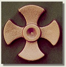 Casted Shield Ornament