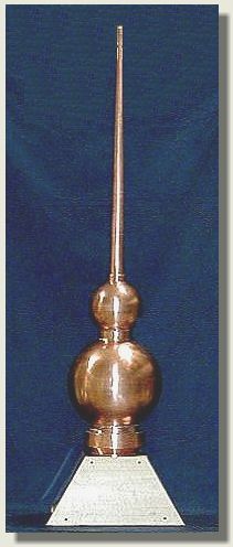 Copper Arch Finial