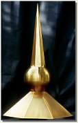 Ball and Spike Finial
