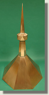 Gem finial