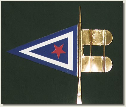 Custom Finial Flag