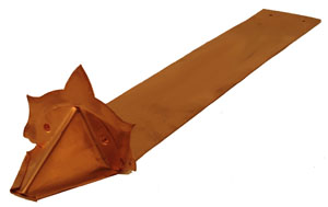 Fleur di lis Pad Style Snow Guard
