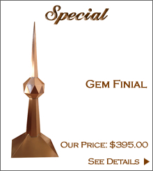 Gem Finial Roof Finials