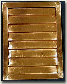 Mock Louvers Copper
