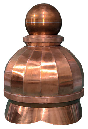 New England Ball Finial old world distributors