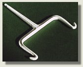Zinc Wood Hook