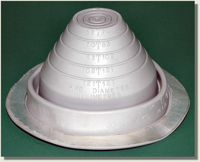 Dektite flashings