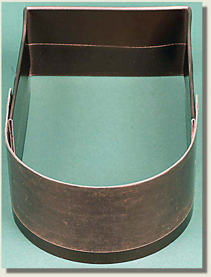 quarter round downspout strap