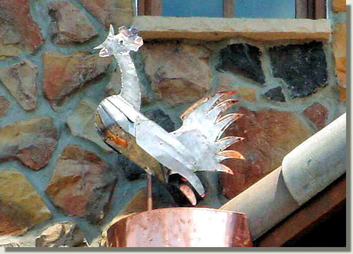 copper rooster