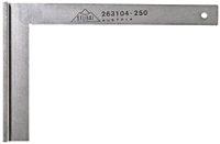 Engineer's Steel Square With Stock Support