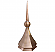 8 Sided Somerset Finial in Copper