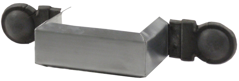 Zinc Band Ends with Rectangular Strap