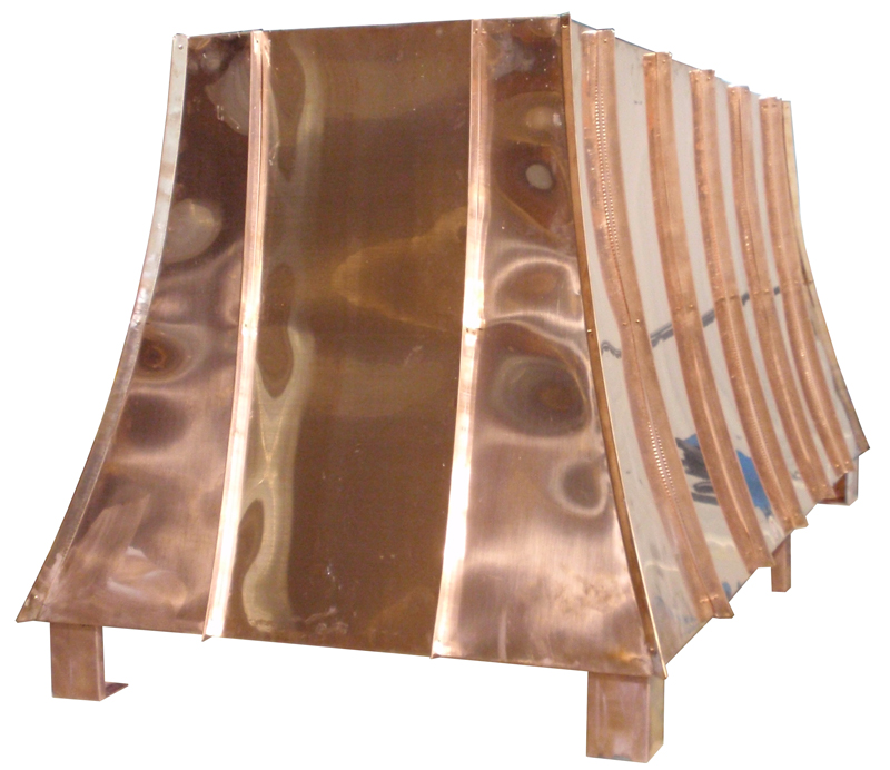 Athena Chimney Cap in Copper