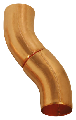 40 degree european copper elbow
