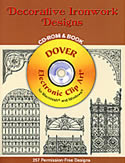 Decorative Ironwork Designs CD-ROM and Book